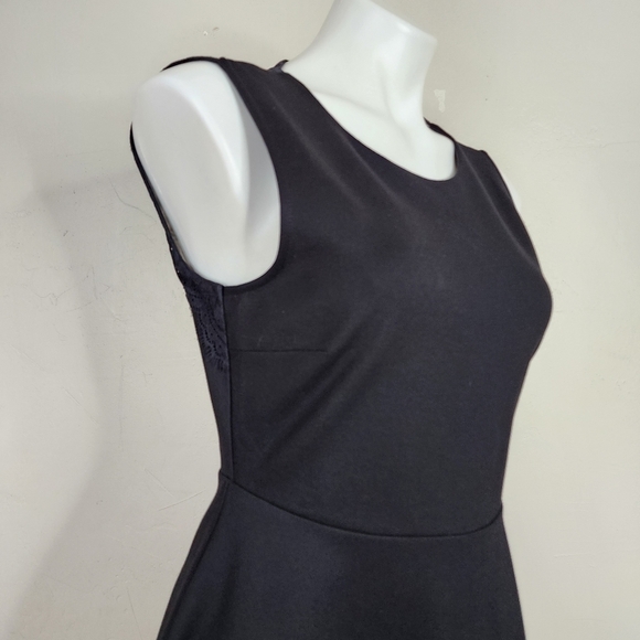 NWT Lulu's Need You Close Black Lace Backless Skater Dress Size Medium - Picture 8 of 16